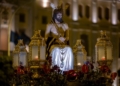 HUMILLADO 280A4889 Nuestro Padre Jesús Humillado recorre las calles de Melilla en una fría noche de Martes Santo