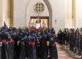 HUMILLADO 59A0185 Nuestro Padre Jesús Humillado recorre las calles de Melilla en una fría noche de Martes Santo