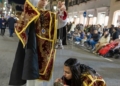 HUMILLADO 59A0294 Nuestro Padre Jesús Humillado recorre las calles de Melilla en una fría noche de Martes Santo