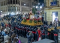 HUMILLADO 59A0323 Nuestro Padre Jesús Humillado recorre las calles de Melilla en una fría noche de Martes Santo