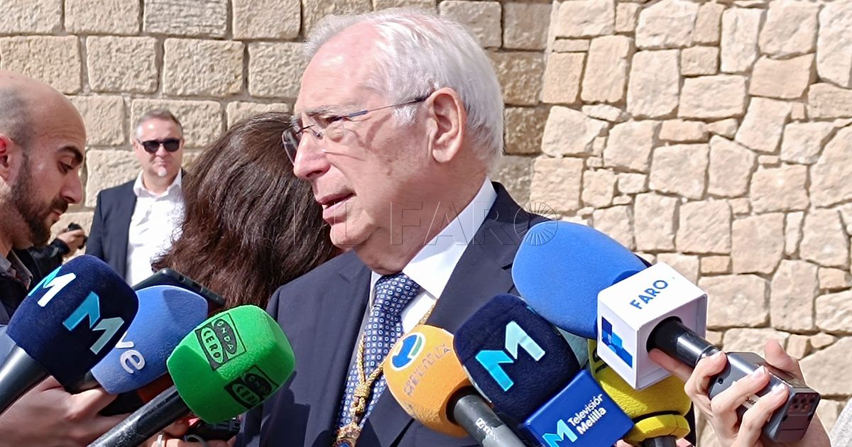 Imbroda Imbroda solicitará más dinero a la ministra de Inclusión y la vuelta de la II Bandera del Tercio a la ministra de Defensa
