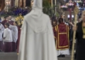 JUEVES 280A6659 Nuestro Padre Jesús de la Flagelación y Nuestra Señora del Mayor Dolor cierran el Jueves Santo en Melilla