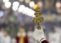 JUEVES 280A6678 Nuestro Padre Jesús de la Flagelación y Nuestra Señora del Mayor Dolor cierran el Jueves Santo en Melilla