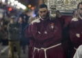 JUEVES 280A6690 Nuestro Padre Jesús de la Flagelación y Nuestra Señora del Mayor Dolor cierran el Jueves Santo en Melilla