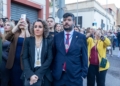 JUEVES 59A1267 Nuestro Padre Jesús de la Flagelación y Nuestra Señora del Mayor Dolor cierran el Jueves Santo en Melilla
