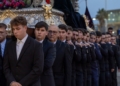 POLLINICA R03L2955 La Real Cofradía del Nazareno realiza un rápido traslado de sus sagrados titulares ante las inclemencias meteorológicas