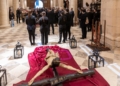 POLLINICA 59A9102 La Real Cofradía del Nazareno realiza un rápido traslado de sus sagrados titulares ante las inclemencias meteorológicas
