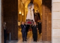 POLLINICA 59A9104 La Real Cofradía del Nazareno realiza un rápido traslado de sus sagrados titulares ante las inclemencias meteorológicas