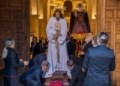 POLLINICA 59A9125 La Real Cofradía del Nazareno realiza un rápido traslado de sus sagrados titulares ante las inclemencias meteorológicas
