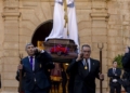 POLLINICA 59A9146 La Real Cofradía del Nazareno realiza un rápido traslado de sus sagrados titulares ante las inclemencias meteorológicas