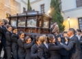POLLINICA 59A9240 La Real Cofradía del Nazareno realiza un rápido traslado de sus sagrados titulares ante las inclemencias meteorológicas