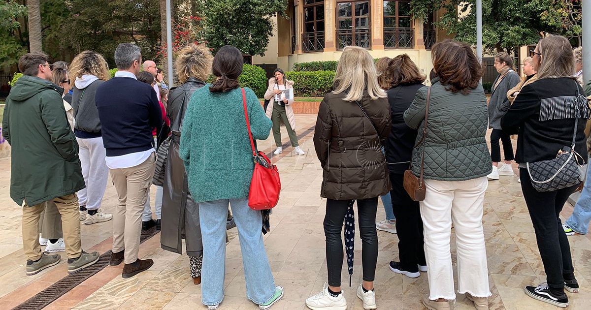 Ruta Mujeres Éxito de participación en la ruta 'Ellas, mujeres en la historia de Melilla'