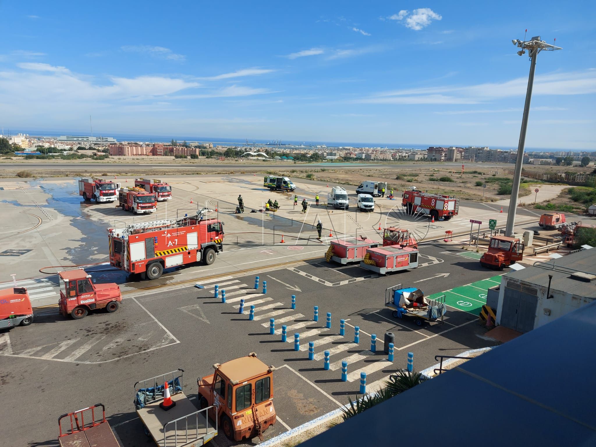 Vuelve la normalidad al aeropuerto melillense