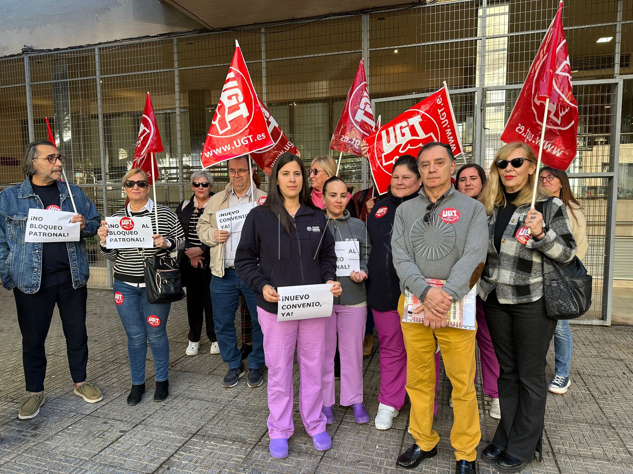 WhatsApp Image 2024 03 12 at 10.32.52 UGT exige mejoras salariales en el nuevo convenio de los trabajadores de los centros de discapacidad