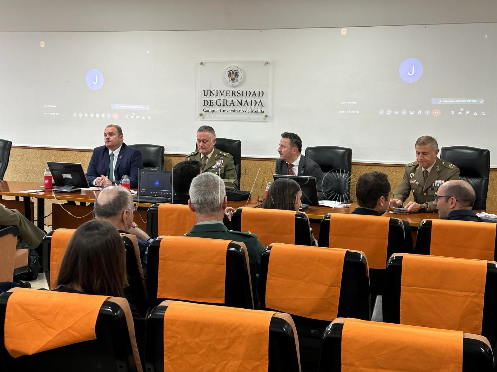 WhatsApp Image 2024 03 13 at 17.27.53 1 La UGR acoge las I Jornadas de las Fuerzas Armadas en Melilla