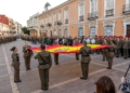 WhatsApp Image 2024 03 14 at 20.35.17 1 El Regimiento de Artillería vuelve a realizar un mes más el acto de arriado de Bandera