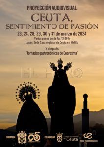 WhatsApp Image 2024 03 18 at 15.05.43 La Casa de Ceuta en Melilla proyectará 'Ceuta, sentimiento de pasión', un audiovisual sobre su Semana Santa