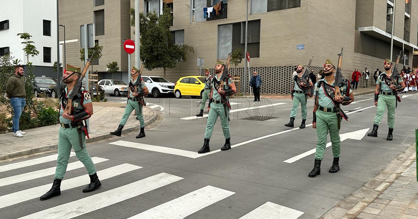 WhatsApp Image 2024 03 24 at 10.26.21 recorte La participación militar en las procesiones de Melilla, tradición con décadas de historia