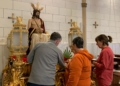 WhatsApp Image 2024 03 26 at 12.42.50 2 El Humillado estrena nuevas flores este Martes Santo