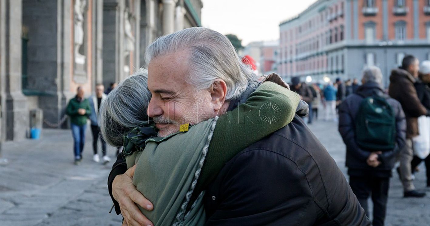 abrazo recorte Del conflicto de confianza al acuerdo de acogida