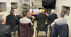 asamblea recorte Los Polillas celebran el día del Padre con la presencia de unas 40 personas