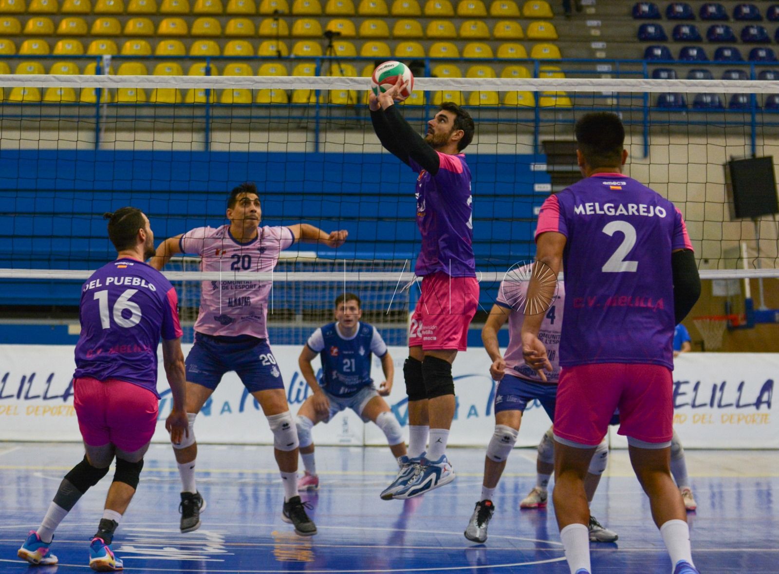 bb63a046 9d8b 4434 b3cf 3e50a409492e Llega el primero de los partidos de cuartos para el CV Melilla