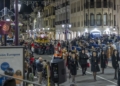efac4304 a9e0 40e6 89ea 3c75ec6fa6ed Nuestro Padre Jesús Humillado recorre las calles de Melilla en una fría noche de Martes Santo