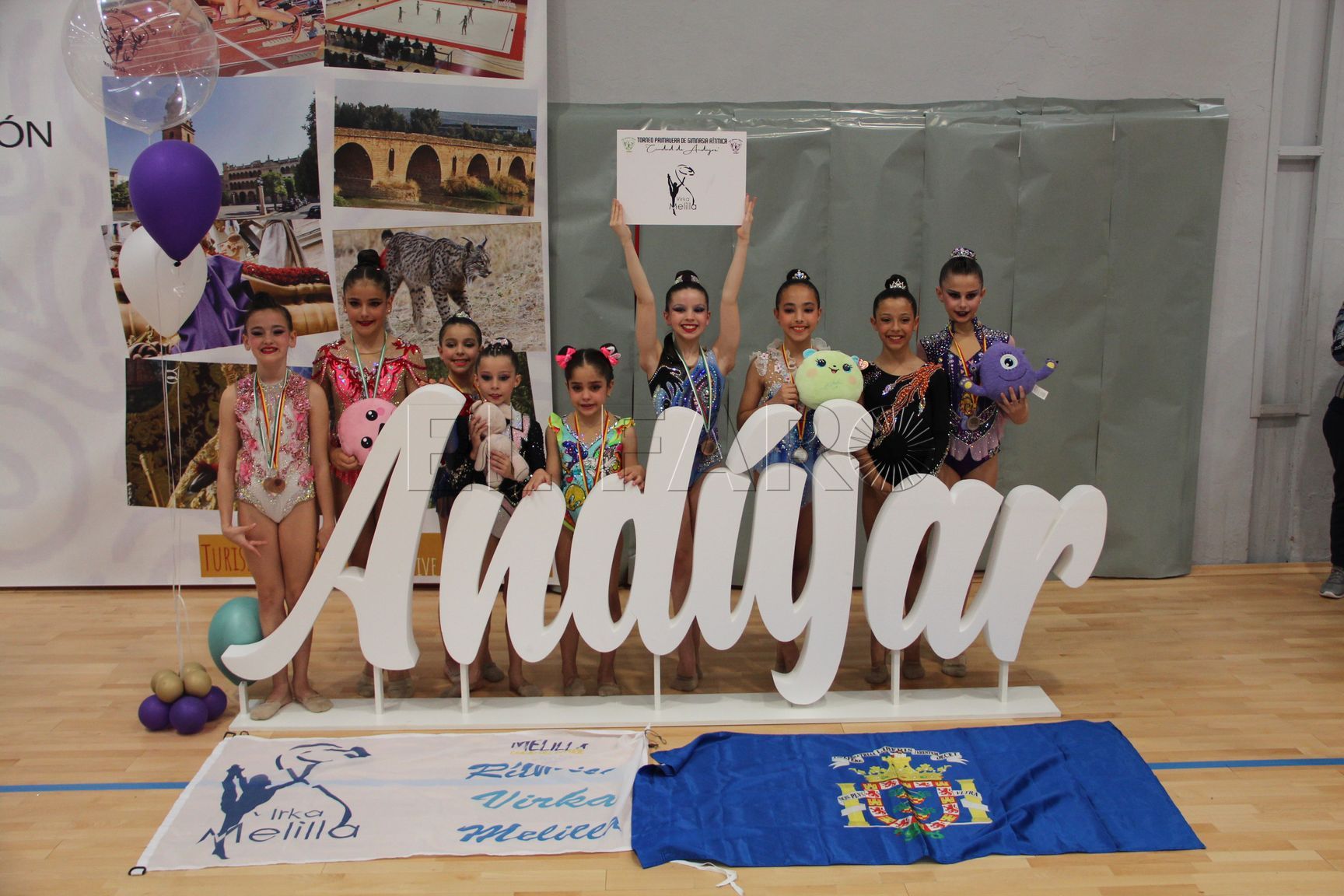 equipo virka El Virka Melilla logra nueve medallas en el Torneo de Andújar
