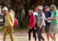 turistas 2 Unos 600 turistas desembarcan en Melilla en el primer crucero del 2024