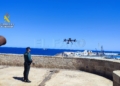 02 Equipo HALCON Melilla El equipo aéreo en la Comandancia de la Guardia Civil de Melilla lleva a cabo una jornada de formación