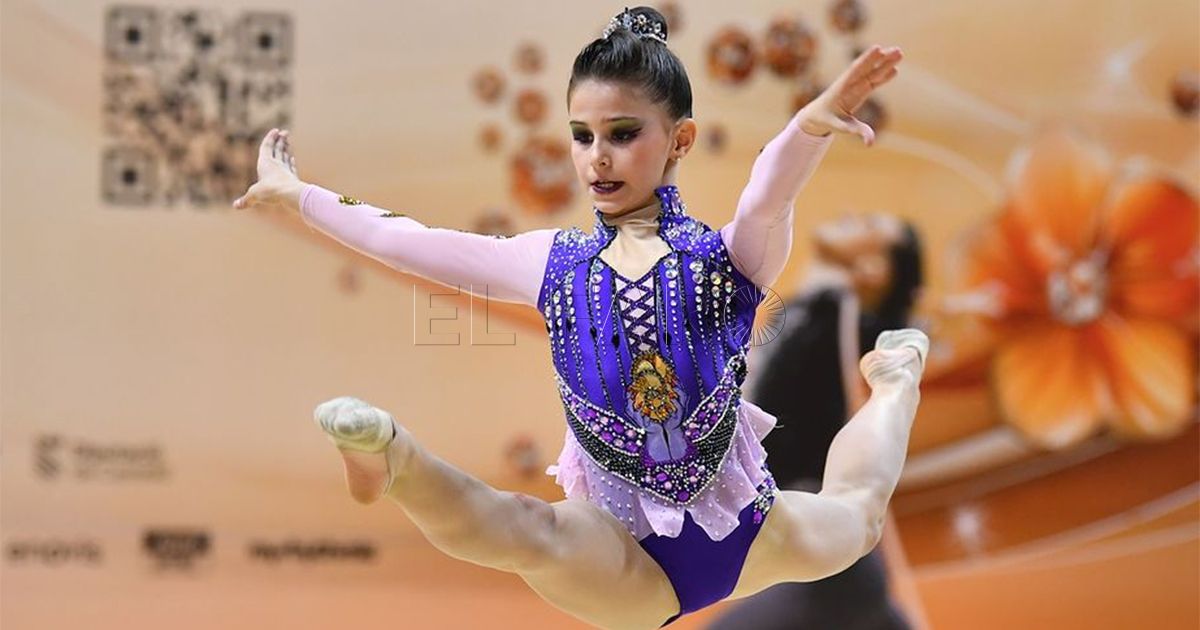 1111111 Magnífico papel de cada una de las gimnastas locales