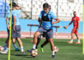 22D 6 2 La escuadra azulina prepara a conciencia el partido ante el líder