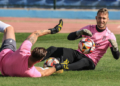 23D 3 4 La escuadra azulina prepara a conciencia el partido ante el líder