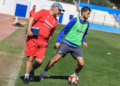 23D 6 3 La escuadra azulina prepara a conciencia el partido ante el líder