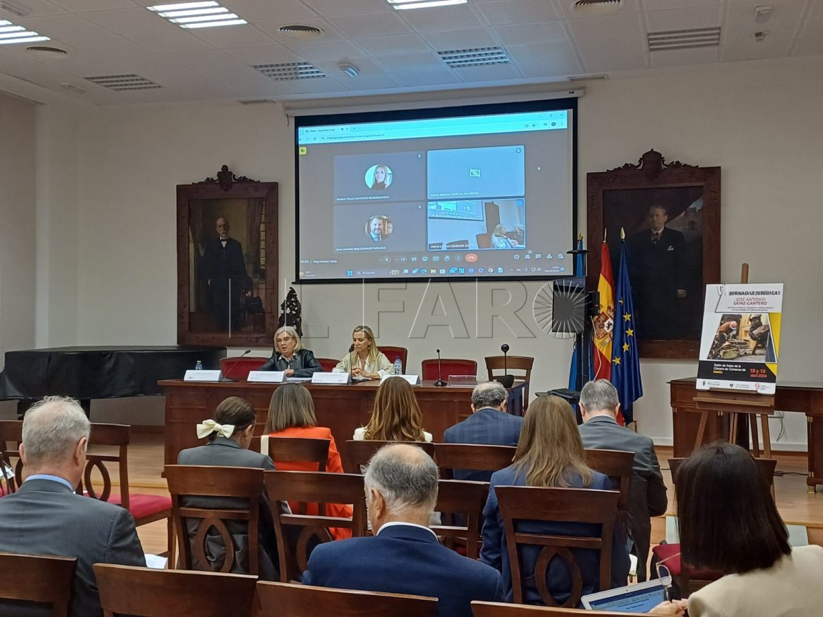 777ee5e1 bf30 472f a1d4 1cf00812d5f6 e1713466048459 Las Jornadas Jurídicas centran su primer día en la formación y la transformación tecnológica