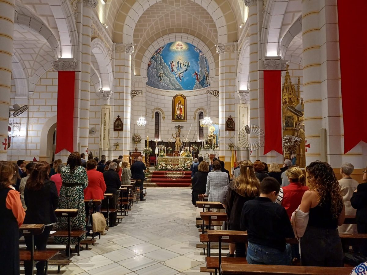 Acción de gracias e1712434130201 La misa de Acción de Gracias pone el colofón a la Semana Santa 2024 en Melilla