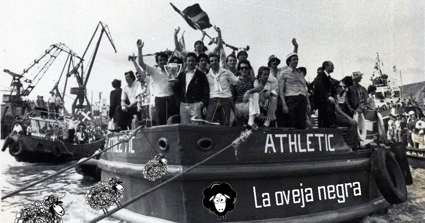 Athletic la oveja negra. Montaje recorte Athletic, la oveja negra