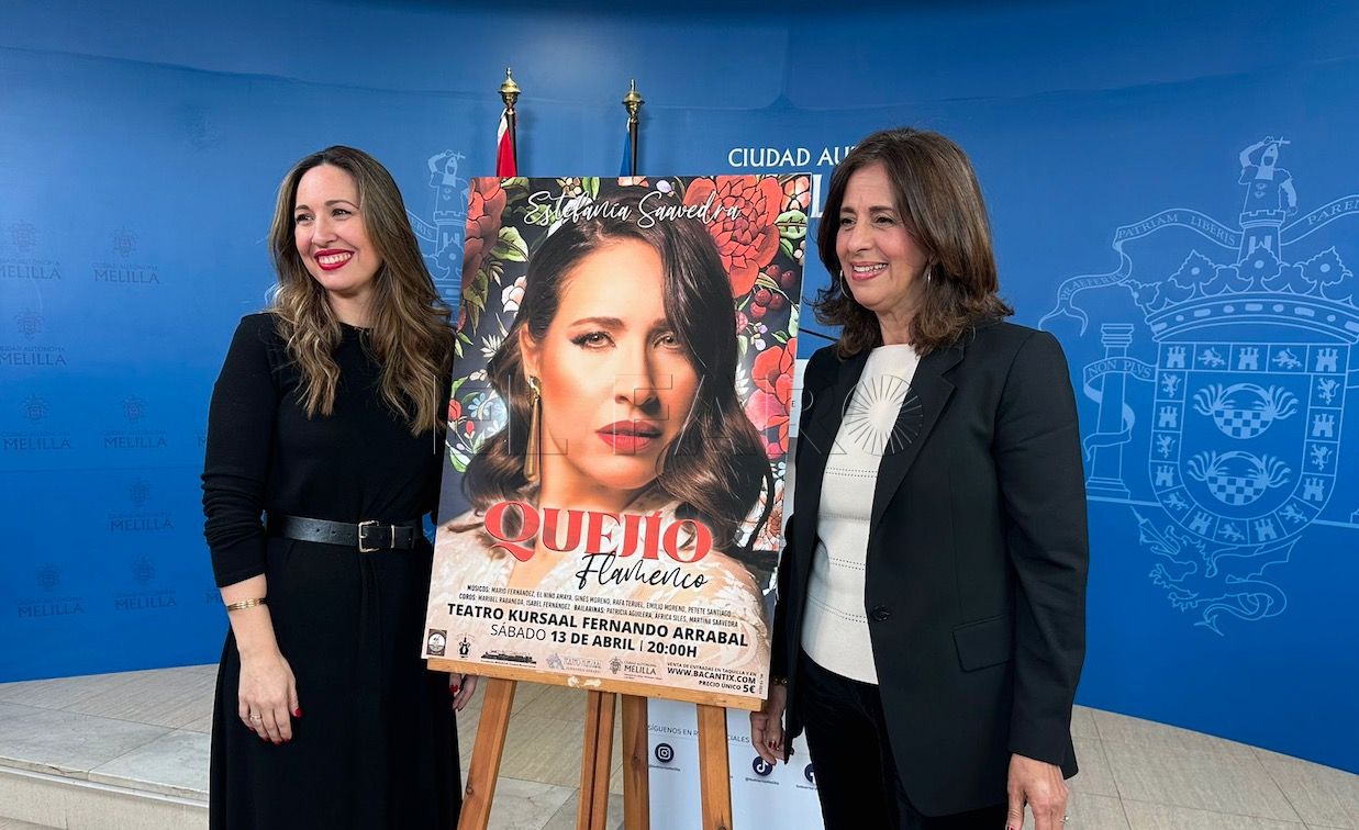Estefanía Saavedra estrena 'Quejío Flamenco' el próximo 13 de abril en el Teatro Kursaal