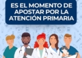 Cartel Este viernes se celebra el Día Internacional de la Atención Primaria