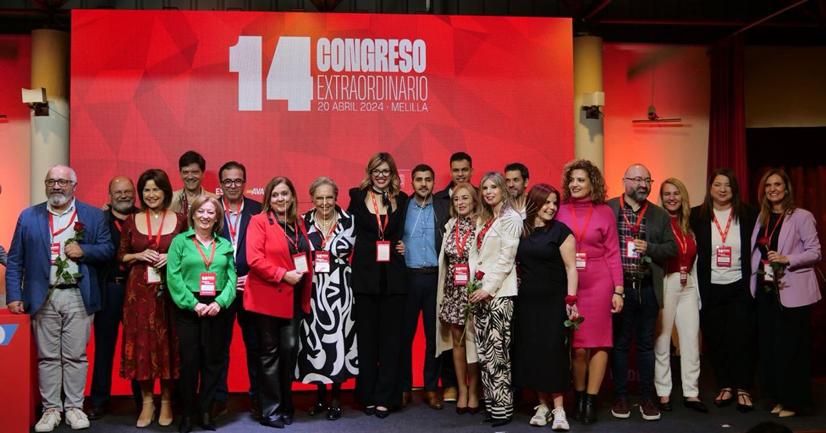 Congreso PSOE El PSOE de Melilla cierra su Congreso con el 99% de apoyo a la nueva Comisión Ejecutiva Regional