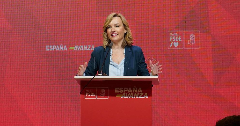 Pilar Alegria 1 Pilar Alegría: “La España real avanza, camina con paso firme, esperanza y confianza frente a la España del catastrofismo que predica el PP”