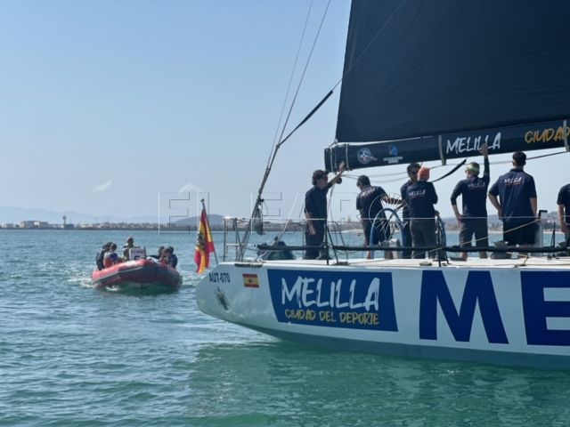 Presentación11 El barco Ciudad de Melilla vuelve a competir al más alto nivel nacional