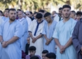 RAMADAN REZO 280A1721 1 El rezo colectivo del Eid al-Fitr reúne a 7.000 melillenses en una defensa de la convivencia y la hermandad en Melilla
