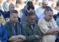 RAMADAN REZO 280A1735 1 El rezo colectivo del Eid al-Fitr reúne a 7.000 melillenses en una defensa de la convivencia y la hermandad en Melilla