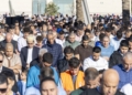 RAMADAN REZO 280A1772 1 El rezo colectivo del Eid al-Fitr reúne a 7.000 melillenses en una defensa de la convivencia y la hermandad en Melilla