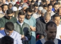 RAMADAN REZO 280A1776 1 El rezo colectivo del Eid al-Fitr reúne a 7.000 melillenses en una defensa de la convivencia y la hermandad en Melilla