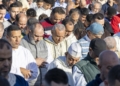 RAMADAN REZO 280A1778 1 El rezo colectivo del Eid al-Fitr reúne a 7.000 melillenses en una defensa de la convivencia y la hermandad en Melilla
