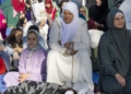 RAMADAN REZO 280A1830 1 El rezo colectivo del Eid al-Fitr reúne a 7.000 melillenses en una defensa de la convivencia y la hermandad en Melilla