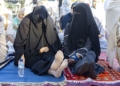 RAMADAN REZO R00 6527 1 El rezo colectivo del Eid al-Fitr reúne a 7.000 melillenses en una defensa de la convivencia y la hermandad en Melilla