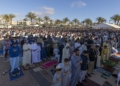 RAMADAN REZO 59A4983 2 El rezo colectivo del Eid al-Fitr reúne a 7.000 melillenses en una defensa de la convivencia y la hermandad en Melilla